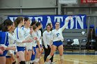 VB vs MHC  Wheaton Women's Volleyball vs Mount Holyoke College. - Photo by Keith Nordstrom : Wheaton, Volleyball, VB